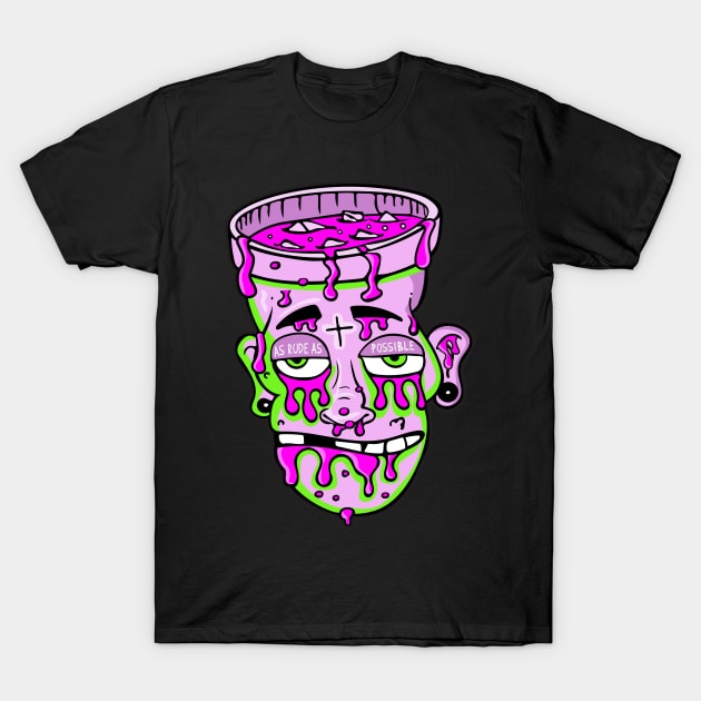 Trap Head T-Shirt by chusmargallo